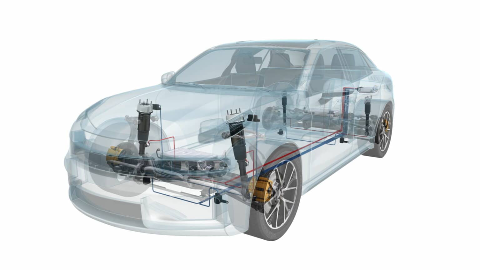 Mercedes-Benz Intelligent Drive: DYNAMIC BODY CONTROL Fahrwerk mit